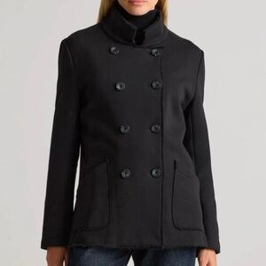 Quince Organic Cotton French Terry Fleece Peacoat/deep Navy /L